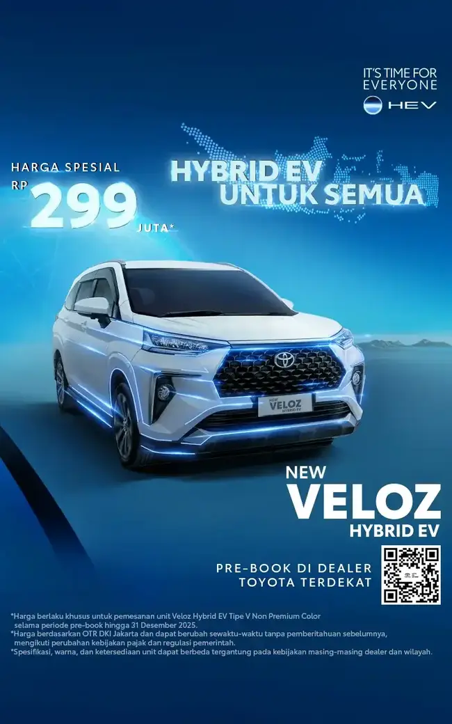 Fitur Toyota Veloz Hybrid